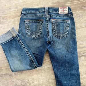 Cropped True Religion Jeans